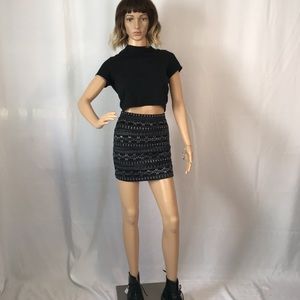 Forever21 High-Waist Mini Skirt (M)